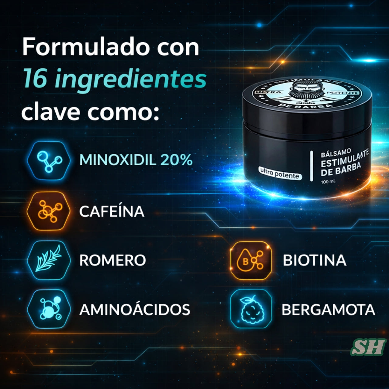 Balsamo Crece Barba Apolo
