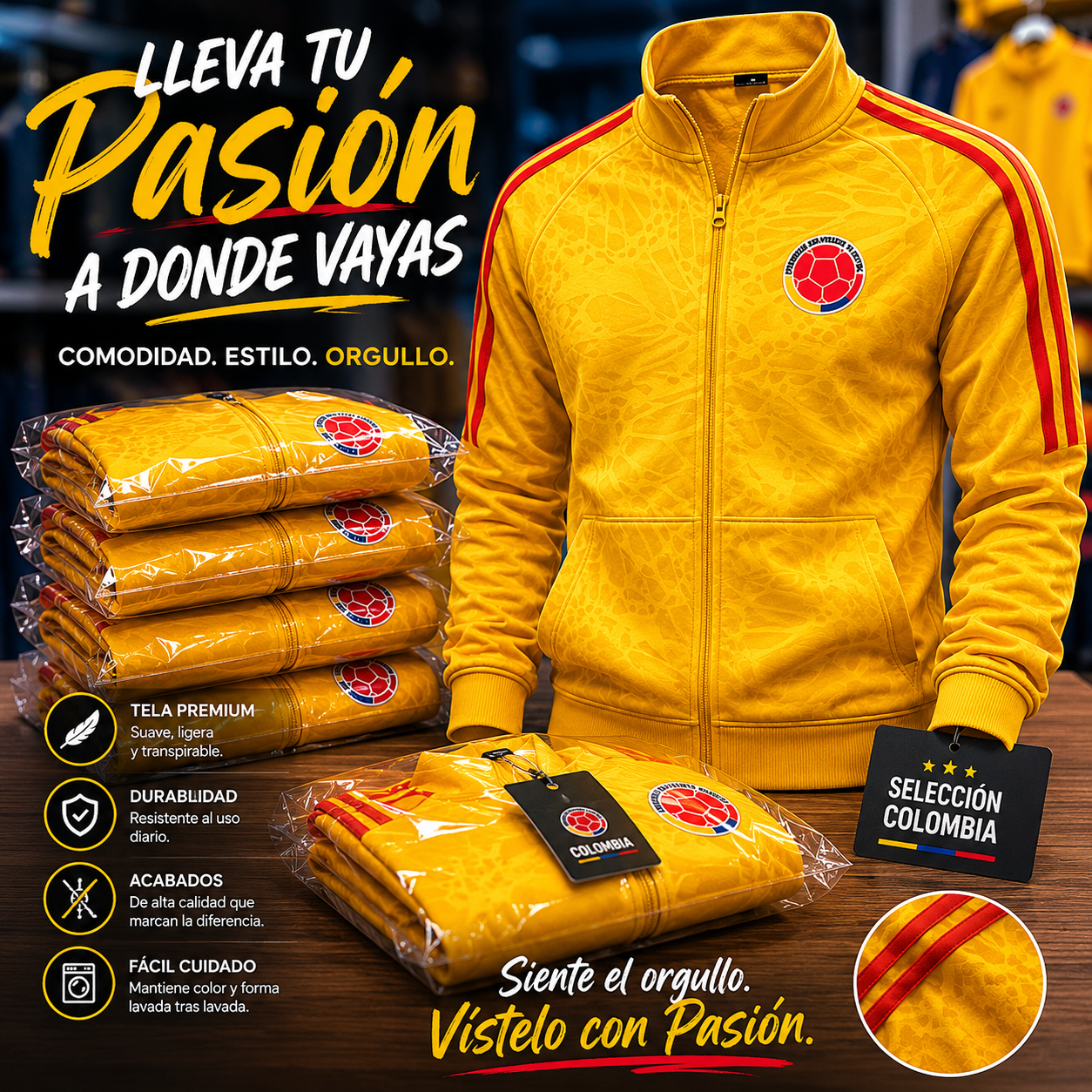 Buzo Cuello Alto Colombia